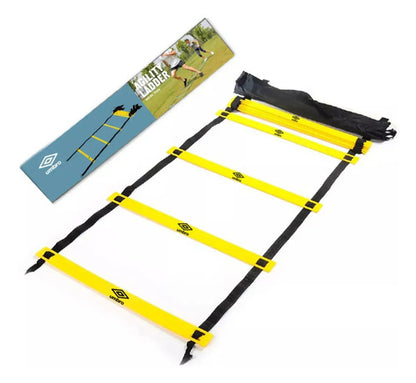 Escalera De Coordinacion 12 Escalones 6mts Umbro Amarillo