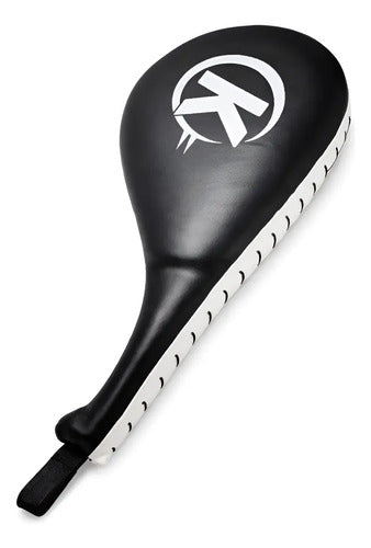 Palmetas Artes Marciales Profesional Alta Calidad Taekwondo Negro