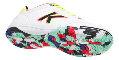 Calzado Kelme Precision Futsal White Black Mmsports