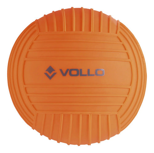 Pelota Waterpolo Para Piscina Playa 15cm - Vollo Naranja Liso