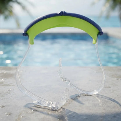 Lente De Natación Mask 21 Junior Anti Fog Y Uv Hydro Azul
