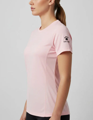 Remera Deportiva Kelme Dama Manga Corta Mmsports