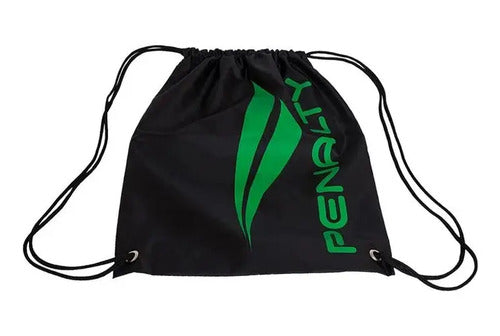 Gym Bag Penalty Porta Pelotas Negro Y Verde