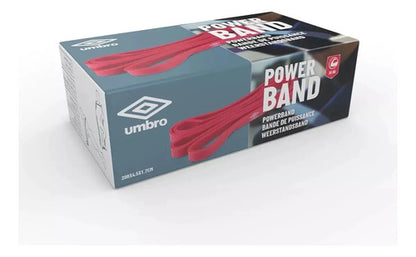 Super Banda Elástica Umbro Yoga Gimnasio Entrenamiento Gym Color Rojo