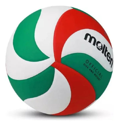 Pelota Voley N°5 Profesional V5m-4500 Molten Blanco C/verde Y Rojo