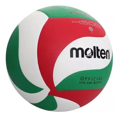 Balón De Voleibol Molten V5m4500 N5 Pu Laminado Tricolor Duradero Profesional