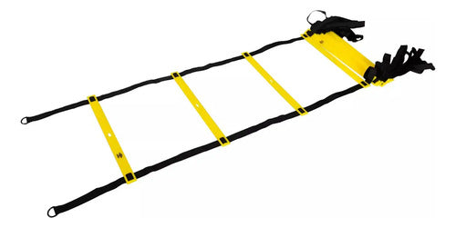 Escalera De Coordinacion 12 Escalones 6mts Umbro Amarillo