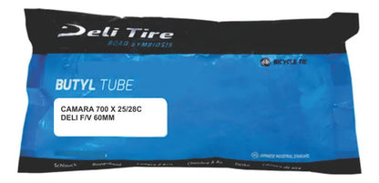 Cámara Bici 700 X 25 / 28c F/v 60 Mm - Deli Tire Presta