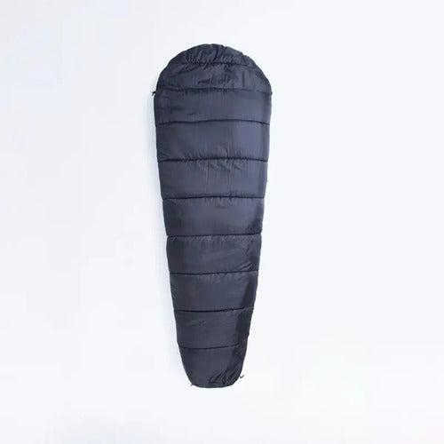 Bolsa De Dormir Hawapi Qiwa -5°c A 5°c Camping Individual Negro