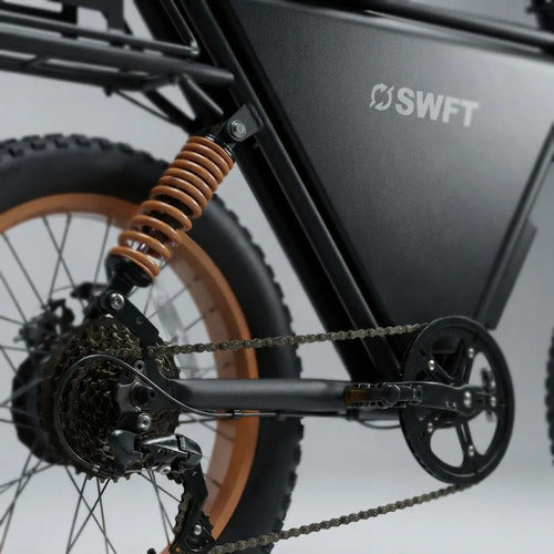 Bicicleta Eléctrica Trinx Swft Zip S Mmsports Negro M