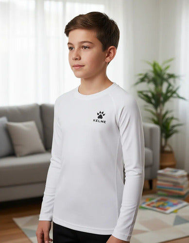 Camiseta Térmica Kelme Niño M/ Larga Gruesa Mmsports