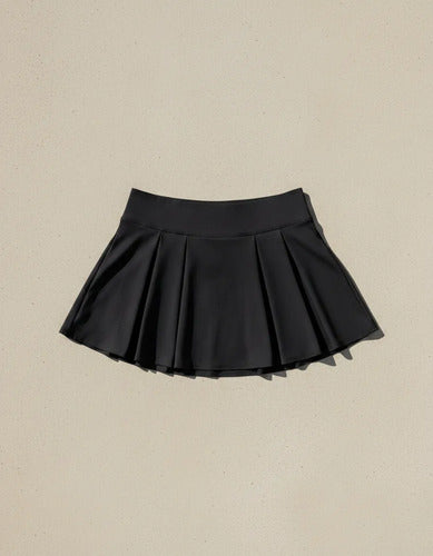 Pollera Con Calza Integrada Y Bolsillo Mmsports