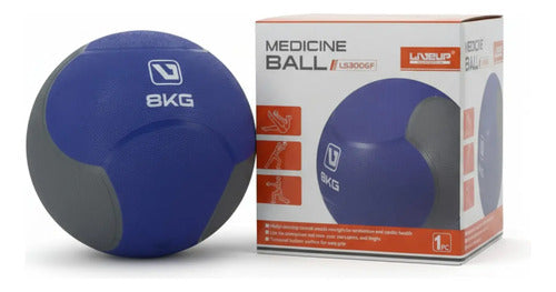 Pelota Medicinal 8 Kg Violeta - Livepro Violeta