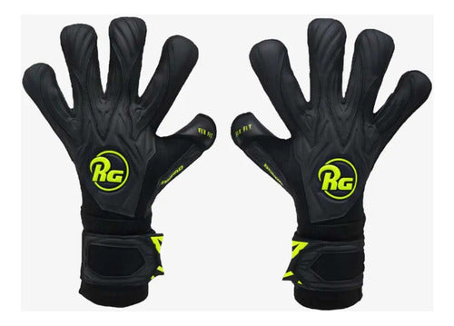 Guante De Arquero Rg Adulto Aspro Blackout 2025 Negro 6