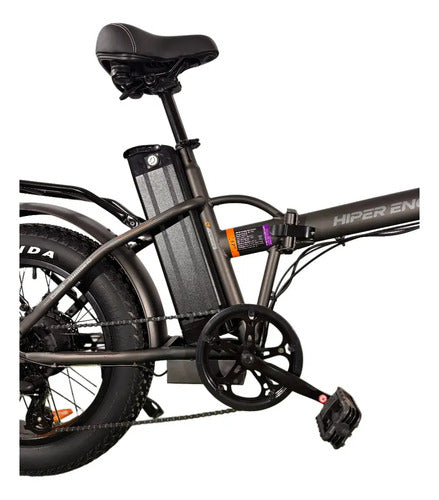 Bicicleta Electrica Knex Sport Titan Pro 48v 750w R20 Gris Gris Oscuro 17