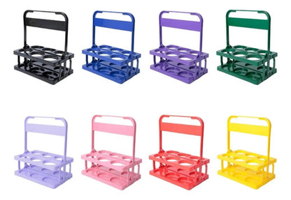 Canasto De Botella 6 Caramañolas Plegable Futbol Mmsports