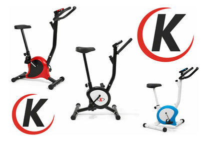 Bicicleta Fija Ergométrica Spinning Altura Regulable Knex Multicolor