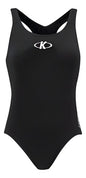Malla Dama Natación Knex Negra Talles Xl-4xl Multicolor