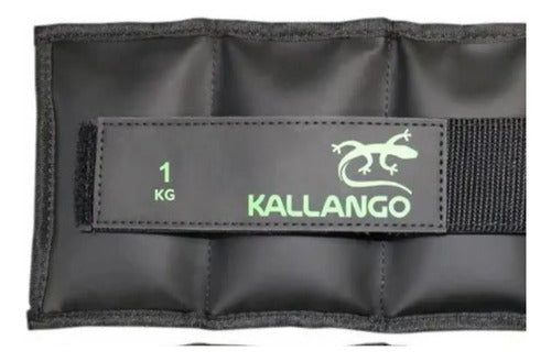Tobi Pesas Profesional Gimnasio Engomadas Kallango 1 Kg Negro