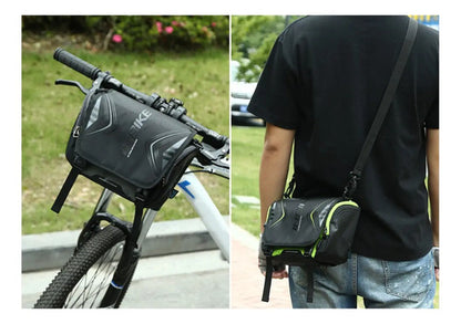 Bolso Delantero Bicicleta Morral Impermeable - Inbike Negro