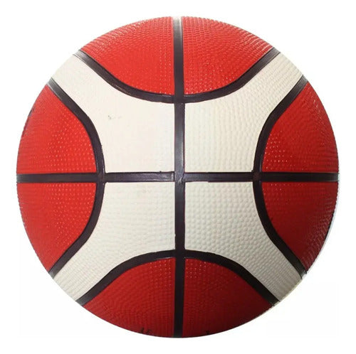 Pelota Basketball Basket N°7 Goma Oficial Molten Naranja