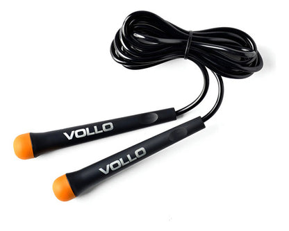 Cuerda De Saltar Crossfit Gym Boxeo 275 X 0,5cm - Vollo Negro