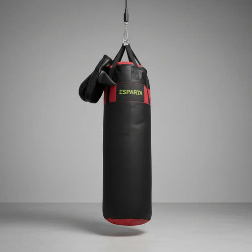 Kit Boxeo Niño Saco De Boxeo + Guantes Kid Lona 70cm