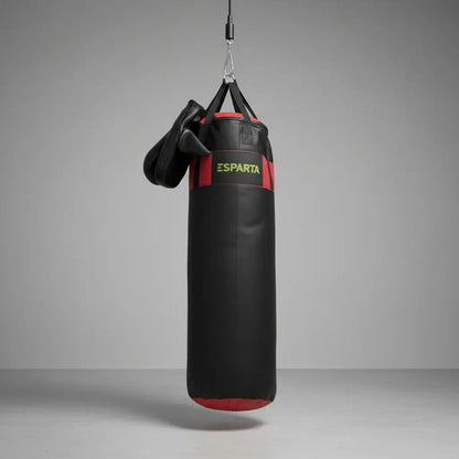 Kit Boxeo Niño Saco De Boxeo + Guantes Kid Lona 70cm