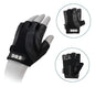 Guantes Force Fitness Drb Entrenamiento Gym Pesas Crossfit Color Negro Talle L Liso