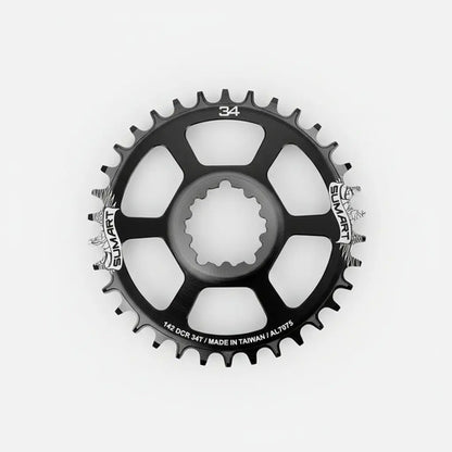 Monoplato Bicicleta 148mm 12 Velocidades Dcr148-34t - Sumart Negro