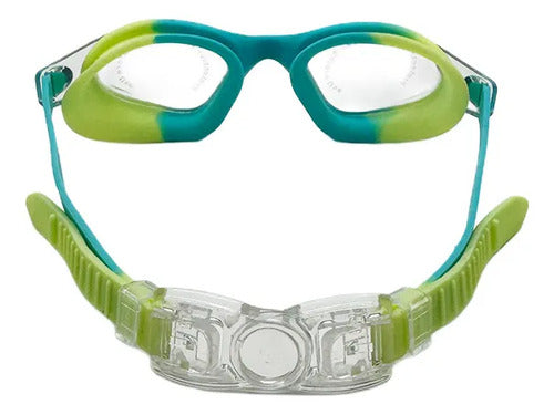 Antiparras De Natación Hydro Vaikan Junior 6-12 Años Color Aqua Verde