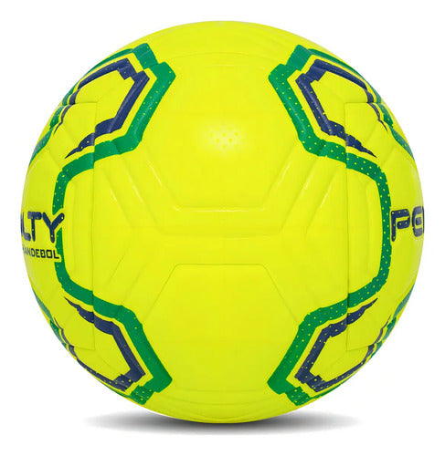 Pelota Hanball H3l Airbility 6d Ultra Fusion Xxiii - Penalty Color Amarillo Tamaño De La Pelota 3 Amarillo/verde 60