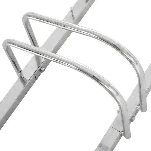 Soporte Estacionamiento 2 Bicicletas - Zuba Bike Color Blanco