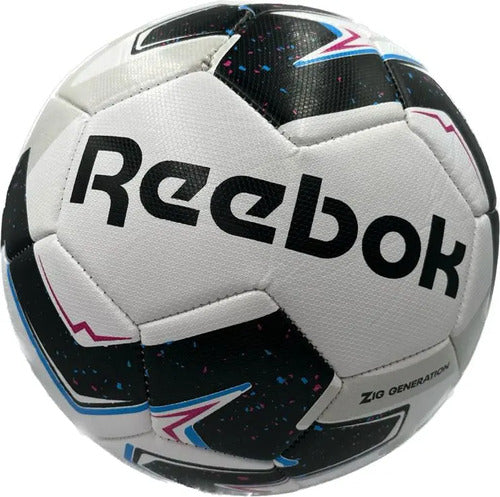 Pelota De Fútbol Reebok Zig Generation N° 5 Color White Black Pink