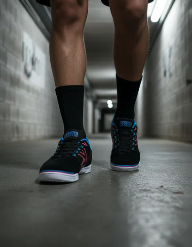 Botín Kelme Futsal Elite – Negro/Blanco