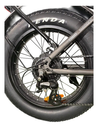 Bicicleta Eléctrica Hiper Engine R20 48v 750w Titan Pro Gris Oscuro 17