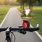 Espejo Para Bicicleta Ciclismo Se Inserta Al Puño Manubrio Rojo/negro