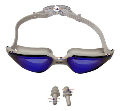 Antiparras Hydro Mirror 6.0 – Blanco/Azul