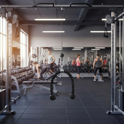 Cuerda Polea Para Triceps Doble Entrenamiento Pesas