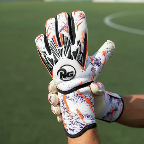 Guante De Arquero Rg Snaga Fingersave 23 Mmsports Naranja 9