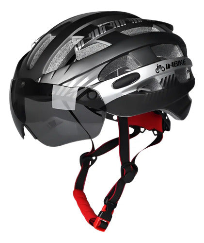 Casco Bicicleta Ultraligero Carretera Montaña - Inbike Negro M