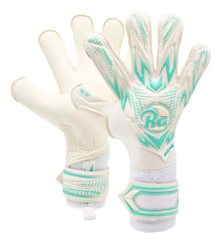 Guante De Arquero Rg Samurai 26 Profesional Futbol Mmsports Blanco 11