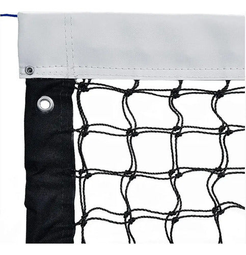 Red De Tenis Gismar 2mm Mallado De 5x5 Parte Doble 12.8m