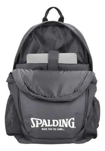 Mochila Deportiva Spalding Gris Liso