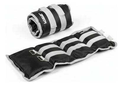 Pesas Tobilleras/muñequeras Neopreno 3 Kg(set De 2 Unidades) Negro