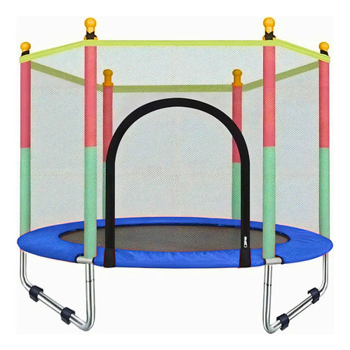 Cama Elastica 1,80 Mt C/red De Proteccion - K'nex