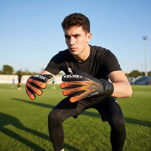 Guantes De Golero Black Orange Negro 07