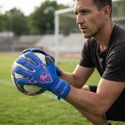 Guante Arquero Rg Profesional Snaga Galaxy 27 Mmsports Azul 7