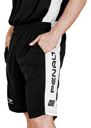 Short Básquetbol Penalty 3x3 Pro Hombre Dry One Negro S