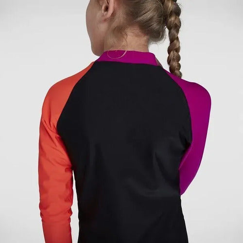 Remera Speedo Rash Top Niños Uv Protección